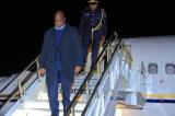Felix Tshisekedi de retour à Kinshasa