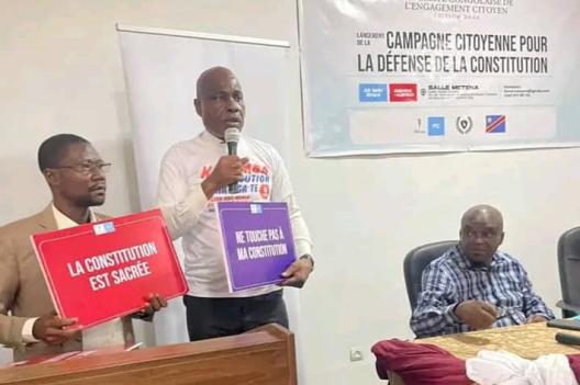 Martin Fayulu et le mouvement Forum Citoyen lancent la campagne pour la défense de la constitution