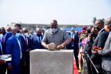 Le Président Félix Tshisekedi a lancé les travaux de construction des infrastructures des 9èmes jeux de la francophonie