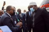 Le président Gambien Adama Barrow en visite officielle de 2 jours à Kinshasa