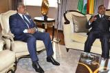 Le président Denis Sassou-Nguesso confère avec Samy Badibanga
