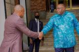 Election du vice-gouverneur de Kinshasa: Jean-Pierre Bemba a échangé avec Gérard Mulumba, candidat de l'Union sacré