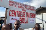 Ebola à Beni : des premiers vainqueurs sortis du centre de traitement