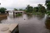 Kongo-Central : le débordement des eaux du fleuve Congo cause d’énormes dégâts à Luozi