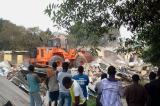 Kinshasa: destruction des constructions anarchiques au quartier Matonge II dans la commune de Kalamu