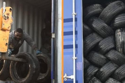 Douanes, rebond des importations des pneus d’occase et autres articles connexes
