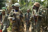 Des militaires ougandais à Kabasha pour sécuriser les travaux de la route Beni-Butembo