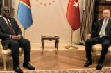 RDC-Turquie : Tshisekedi et Erdogan veulent atteindre 250 millions $ du volume d’échanges commerciaux à moyen terme