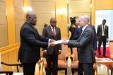 Diplomatie: quatre nouveaux ambassadeurs accrédités en Rdc
