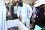 Le Président Félix Tshisekedi a inauguré une Coopérative des pêcheurs à la cité de Kinkole