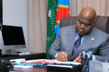 Le Chef de l’Etat promulgue la loi prorogeant l’état de siège en Ituri et au Nord-Kivu