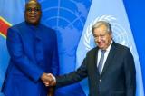 Antonio Guterres alerte : dans l’Est de la RDC, « les terroristes élargissent leurs zones d’opérations »