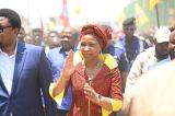 Goma : pour la paix, Olive Lembe appelle à implorer Dieu pour le retour de Joseph Kabila