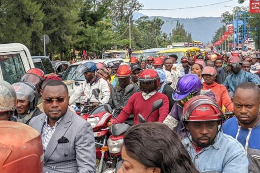 Nord-Kivu/Goma : les funérailles des déplacés perturbent la circulation routière