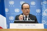 Le président François Hollande condamne les violences en RDC