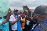 Marche de la plateforme Mbonda : les manifestants dispersés à coup de gaz lacrymogène et Jerry Lubala interpellé