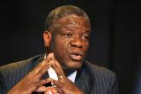Guerre à l’Est : Denis Mukwege exige la mise en place d’un régime de sanction contre les Etats qui soutiennent les groupes armés