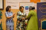 Praia/ Tropics Business summit: Denise Nyakeru Tshisekedi reçoit le grand prix du développement africain 