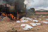 Ituri: des présumés miliciens CODECO incendient un véhicule du PAM à Djugu