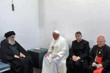 Irak: rencontre historique entre le pape François et le grand ayatollah Ali Sistani
