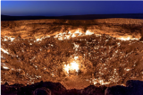 Qu’est-ce que la “Porte de l’Enfer”, ce cratère qui brûle depuis 50 ans au Turkménistan ?