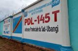 PDL - 145T au Nord-Ubangi : un ultimatum de 30 jours accordé à la société qui exécute les travaux pour la remise des ouvrages aux bénéficiaires   