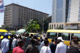 RTNC: les agents et cadres en sit-in devant l’hôtel du gouvernement pour réclamer une nouvelle grille baremique