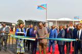 Félix Tshisekedi inaugure la piste d’atterrissage rénovée de l’aéroport de Ndolo