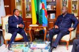 Le président Tshisekedi est arrivé ce samedi à Oyo au Congo-Brazzaville