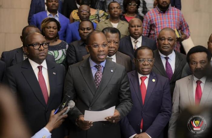 Info Congo - Actualité Congo -  - -Formation du gouvernement Suminwa : les présidents des partis et regroupements politiques n'y prendront pas part (Bernard Kayumba)
