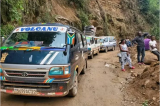 Uvira : la taxe sur passager à la base d'une tension sur la RN5 Bukavu - Uvira