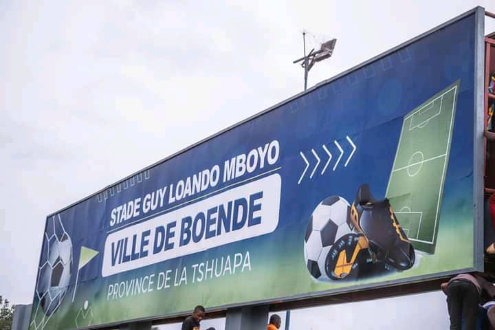 Tshuapa Le Stade Municipal Guy Loando Mboyo Inaugur Boende