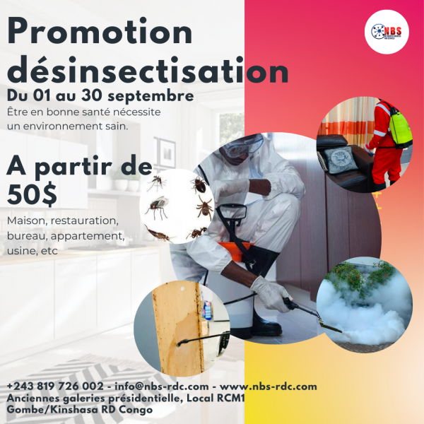 Promotion dsinsectisation 