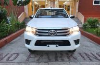 ?Pickup Toyota Hilux (neuve) ?Double cabin ?Annee : 2022 ?Manuel Diesel ?4 cylindre ?Interior tissus ?00 km ?4 x 4 ?Telephone/bleutooth ?Climatisèe ?Usb.dvd.Aux ?3 clès ?Prix:?47.0 mediacongo