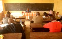 Le Proved Jonh BOPILO MASSA instruit les Chefs de Sous-Divisions de la Province éducationnelle du Kongo-central1 au cours d'une récente réunion afin d'atteindre les objectifs fixés mediacongo