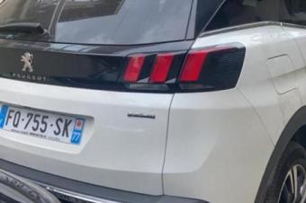 Peugeot 3008 Sans Plaque Nouveau