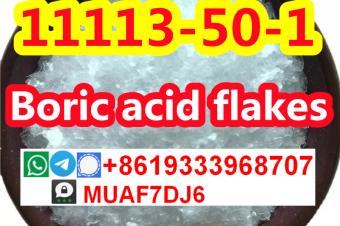 China factory wholesale Boric acid Flakes CAS11113501 