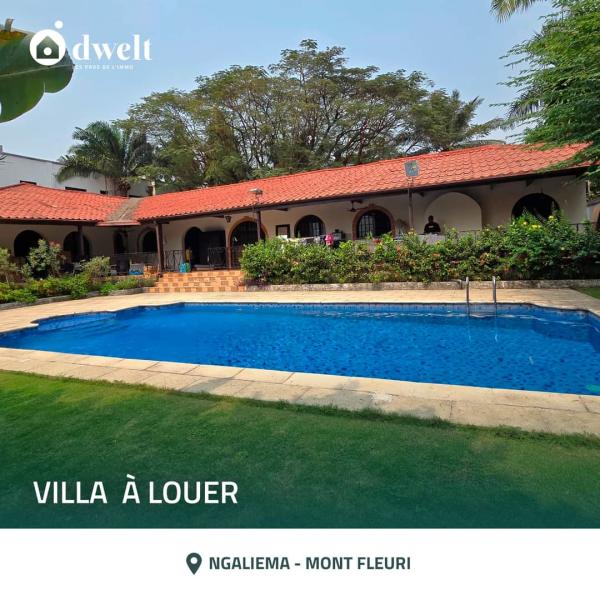 Magnifique villa  louer au cur de la prestigieuse cit Mt fleuri