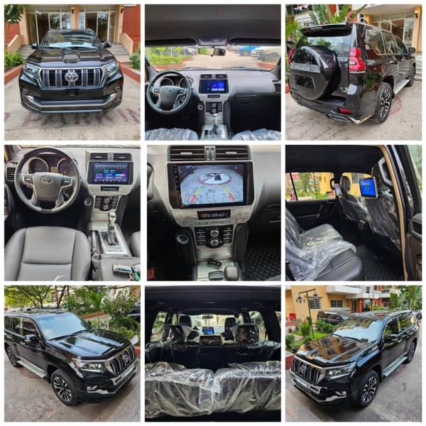 Arrivage Toyota Prado Vxr Annee  Modifier 2023 Automatique Steptronique Essence 4 cylindre Interior Cuire Siege electrique 23.000 km 4 x 4 Camera de recule F