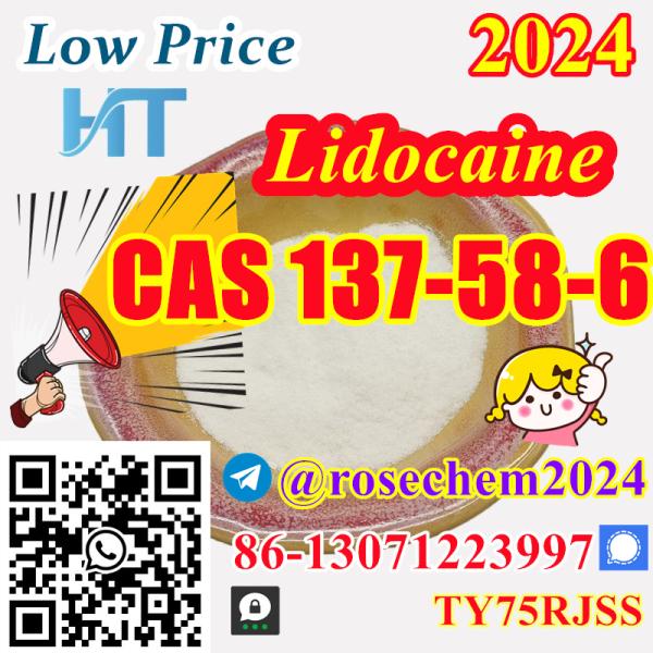 Lidocaine CAS 137586 Low Price 8615355326496