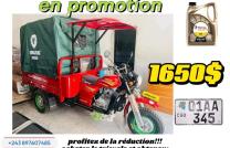 Vente moto 3 pneus SIMBA KING  mediacongo