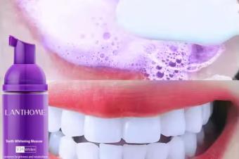 Mousse de blanchiment des dents correcteur de couleur limine efficacement la Plaque jaune les taches de fume nettoyage dentaire haleine frache