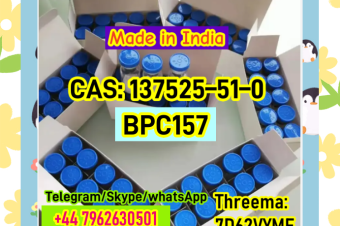 Supply CAS 137525510 BPC 157 with safe delivery 44 7962630501 
