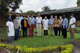 Kinshasa : Bernard Quentin à l’hôpital Saint Joseph pour se rendre compte de l'évolution du projet exécuté par Enabel
