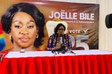 Candidate présidente de la République, Joëlle Bile promet d'extirper les mauvaises pratiques qui rongent le pays