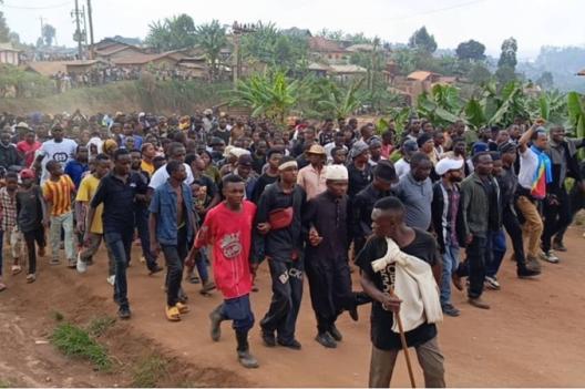Butembo : des jeunes manifestent contre la progression des rebelles M23/RDF