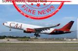 Report vol Kinshasa/Goma, Halte à l’intox : L’A330 de CAA est retourné à sa base par précaution