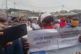Kongo central : près de 180 prestataires de santé réclament les arriérés de deux mois de salaire à Matadi