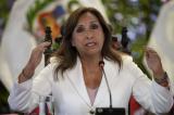 Pérou : Dina Boluarte demande au Parlement d'avancer les élections à 2023