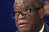 Dr Mukwege : « L’occupation de Rutshuru et Kiwanja illustre de manière patente l’échec de l’état de siège et de la gouvernance sécuritaire »